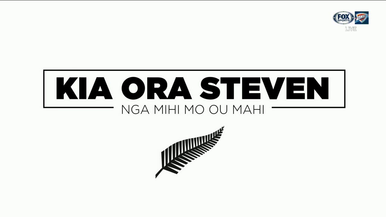 Be Well Steven Adams | Thunder Live