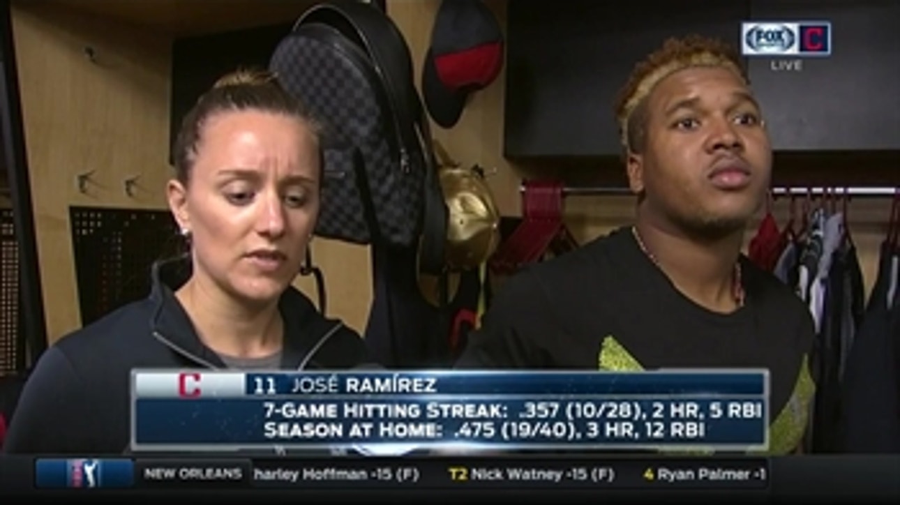 Jose Ramirez lives for the clutch situations