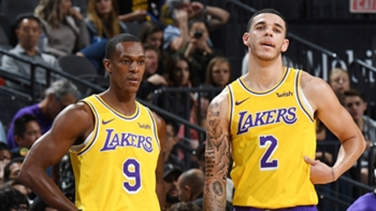 Colin Cowherd insists last night's Lakers game proves his point – Lonzo Ball is better fit than Rajon Rondo
