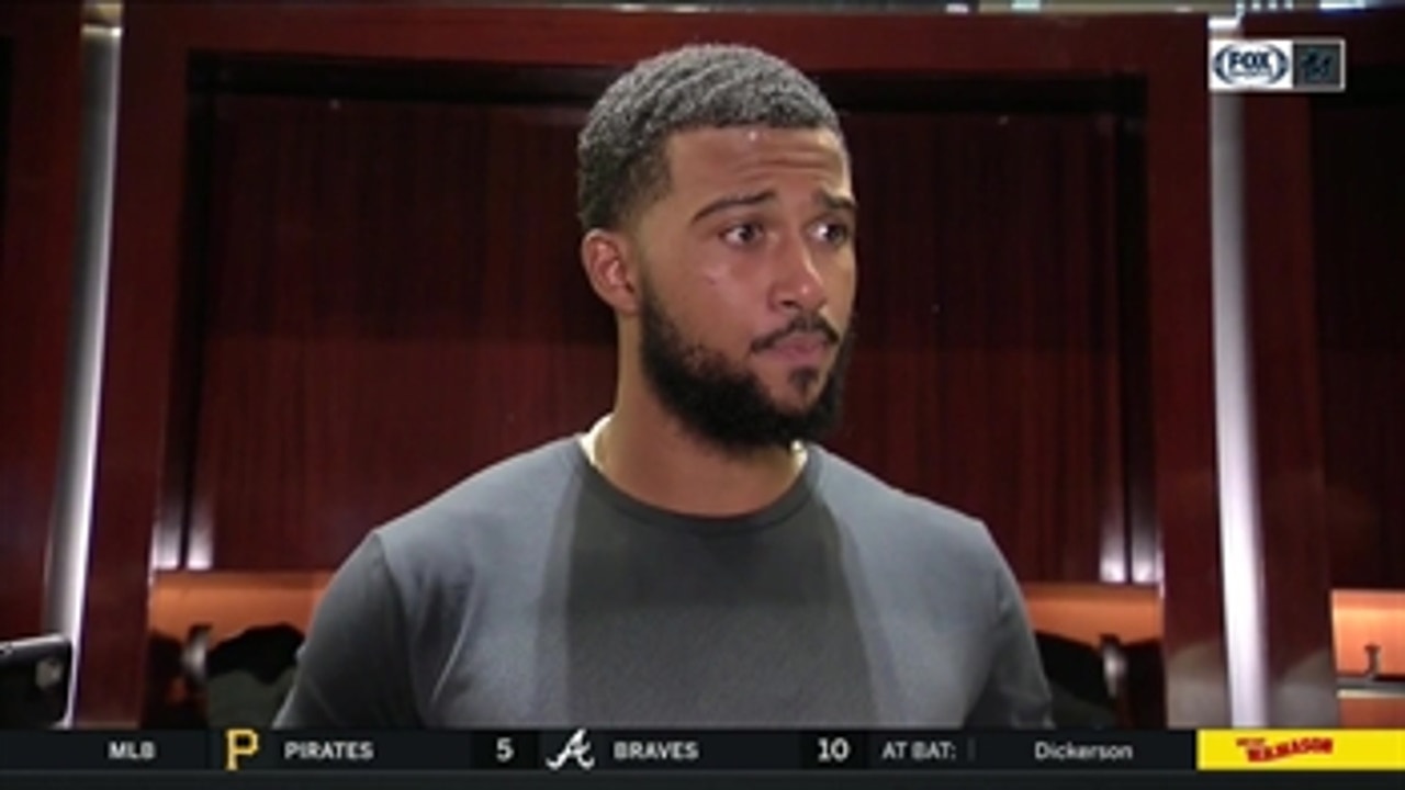 Sandy Alcantara on his outing, facing his former team