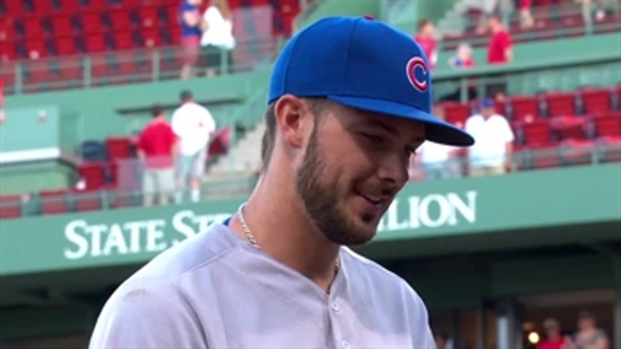Kris Bryant talks about his Boston connection after win vs. Red Sox