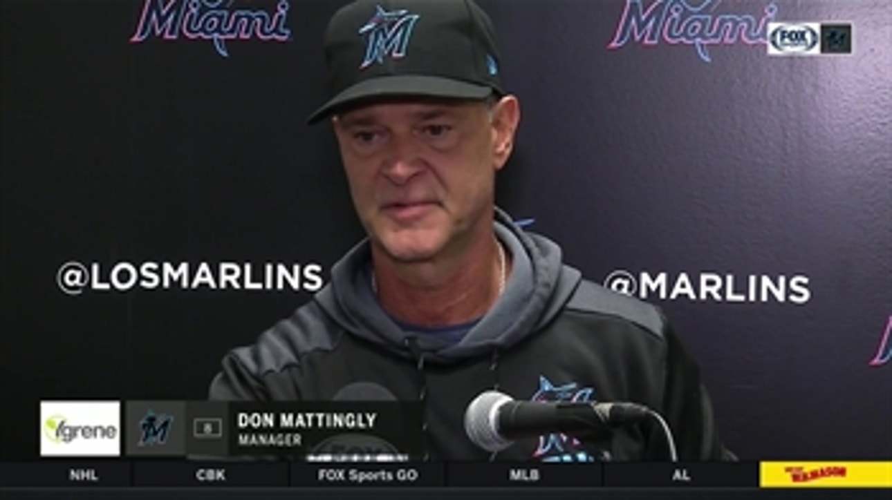 Don Mattingly breaks down series finale loss to Nationals
