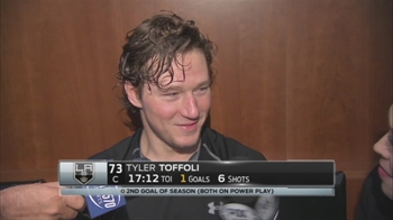 Tyler Toffoli: We got some pretty big goals vs. Predators