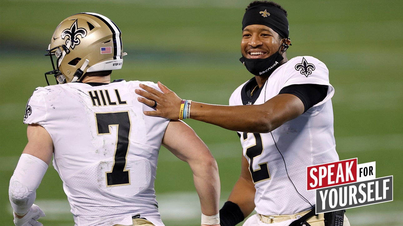 Jameis Winston or Taysom Hill? — Saints' Alvin Kamara weighs in on who should start Week 1 | SPEAK FOR YOURSELF