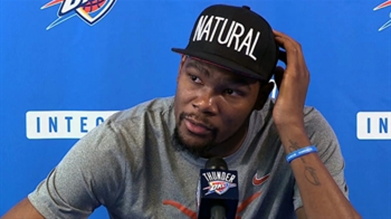 Will Kevin Durant watch the NBA playoffs? 'Hell no'