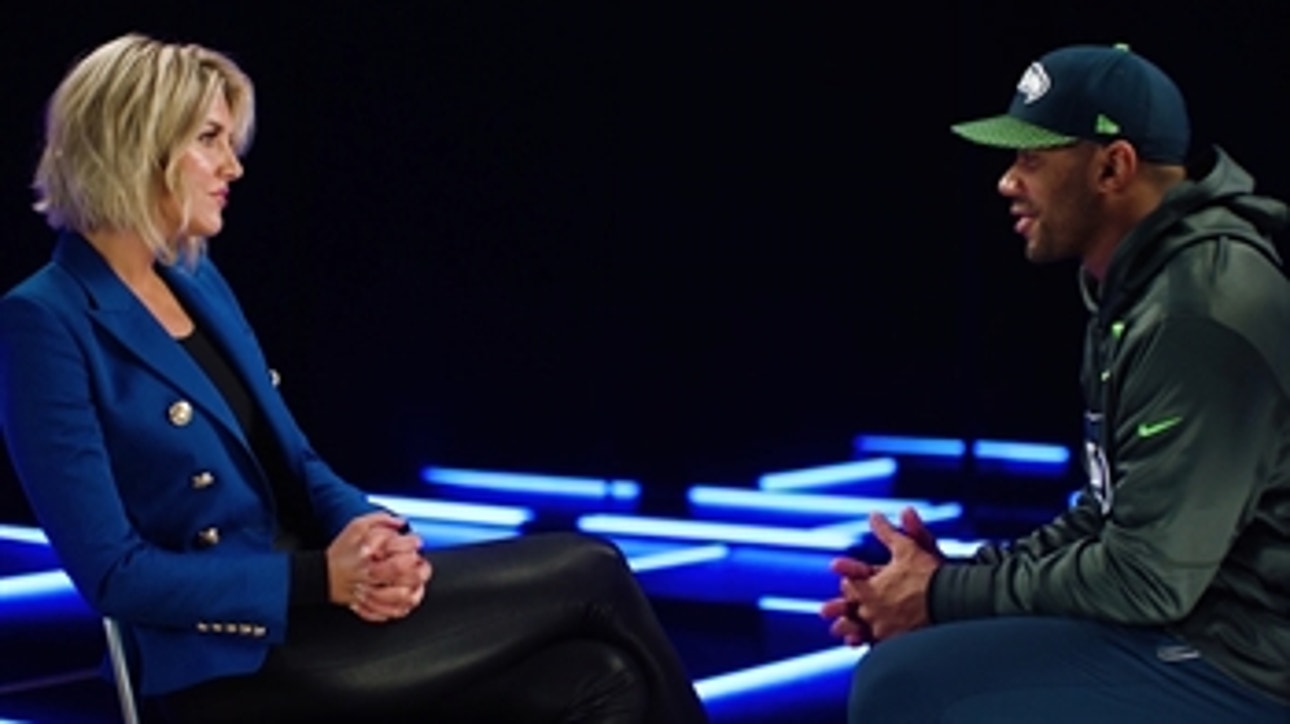Russell Wilson discusses leadership, locker room culture with Charissa Thompson