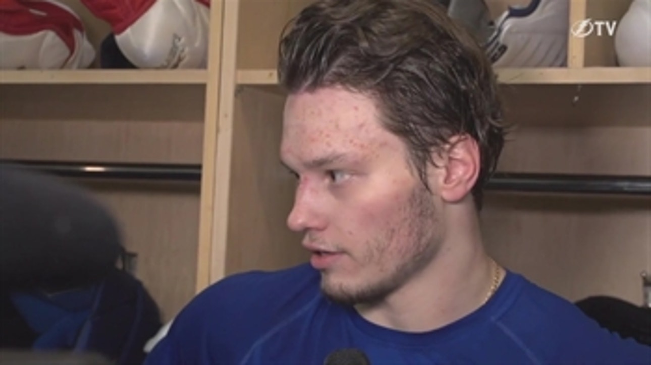 Mikhail Sergachev on his dustup with Brian Boyle in Game 3