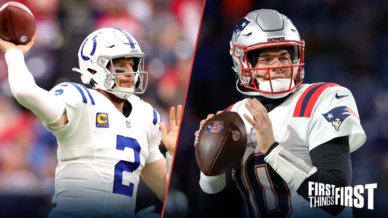 Nick Wright decides who wins this AFC Showdown: Patriots or Colts? I FIRST THINGS FIRST