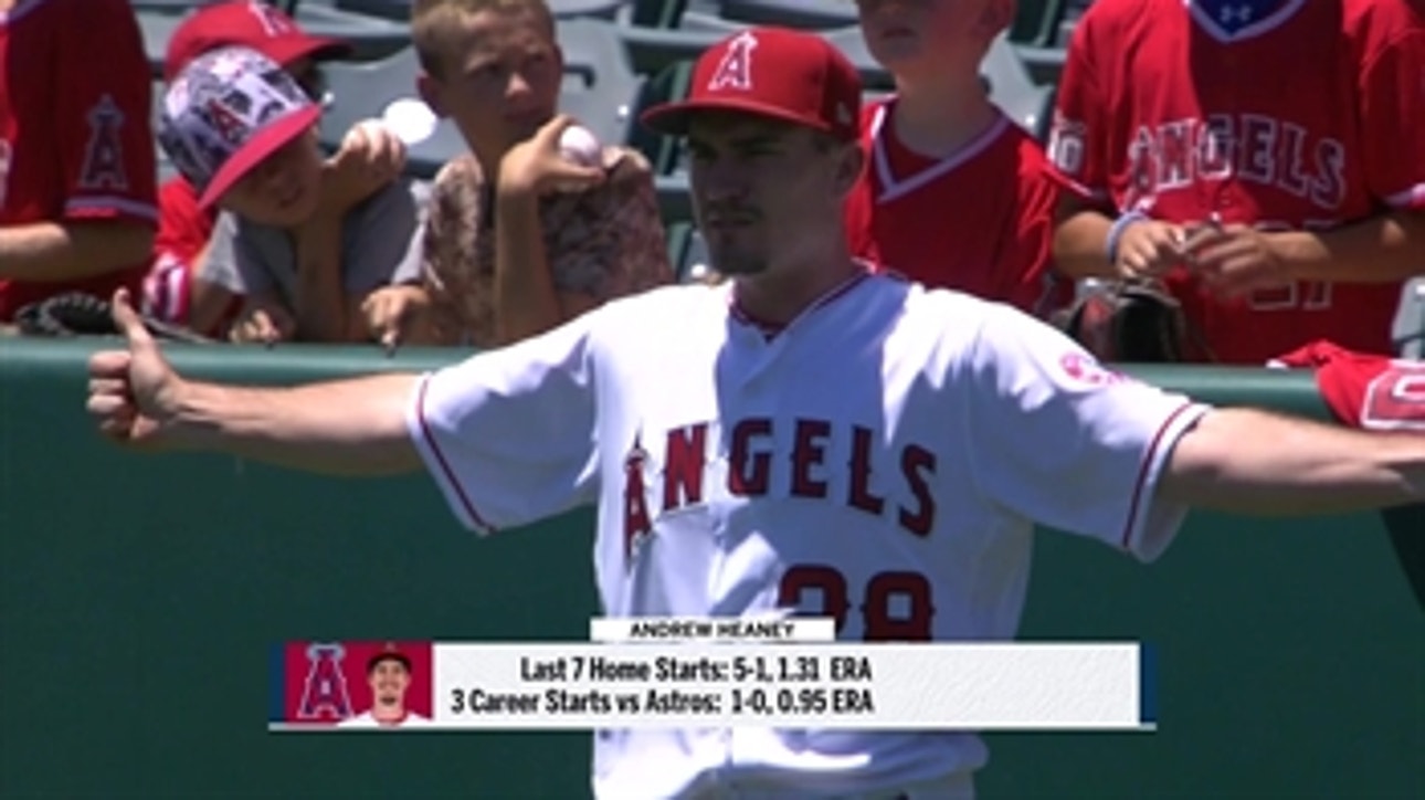 Victor Rojas and Gubie talk about the importance of Andrew Heaney to the Angels ball club