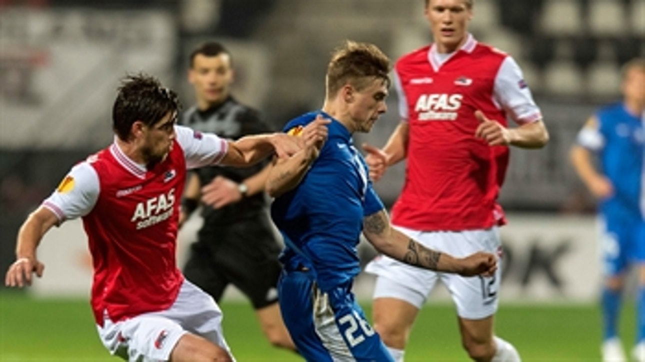 AZ Alkmaar v Liberec UEFA Europa League Highlights 02/27/14