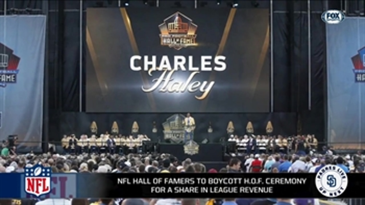 Hall of Famers to NFL: Pay us or we will boycott ceremony