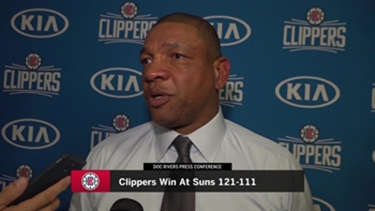 Rivers following Clippers 11th straight win over Suns.