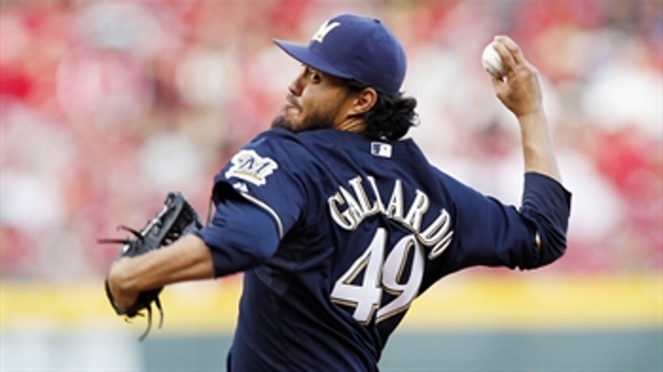 Gallardo, Brewers downed by Reds