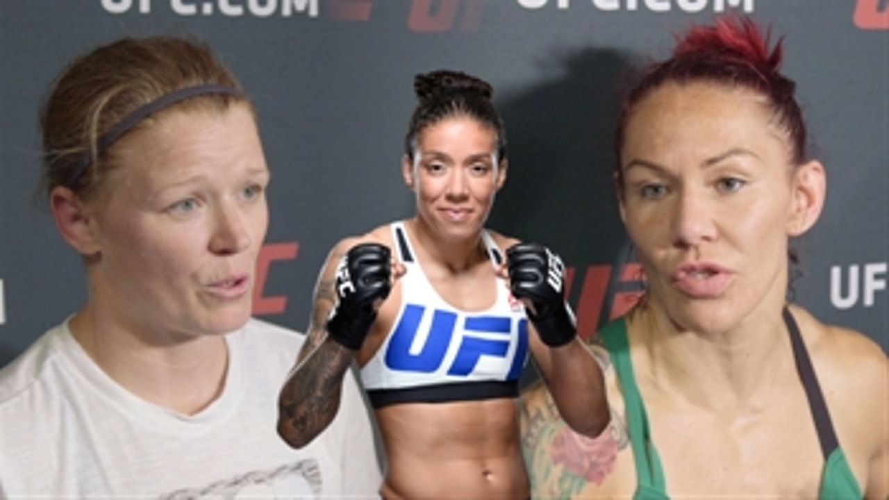Cris Cyborg and Tonya Evinger agree on one thing: Germaine de Randamie wasn't a true champion