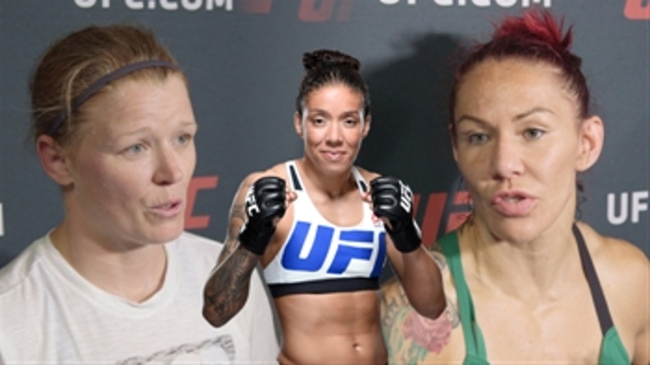 Cris Cyborg and Tonya Evinger agree on one thing: Germaine de Randamie wasn't a true champion