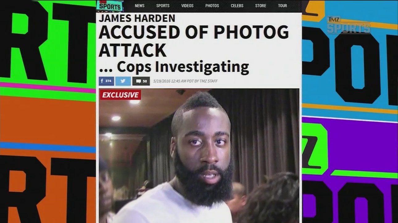 Did James Harden punch a photographer? - 'TMZ Sports'