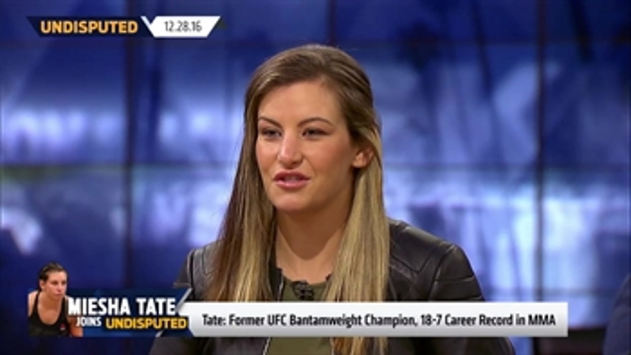 Tate talks UFC 207: Nunes' right hand will 'ring Ronda's bell' ' UNDISPUTED