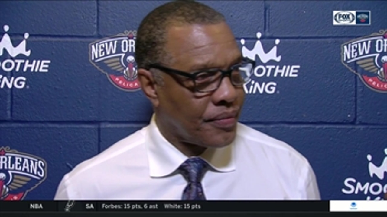 Alvin Gentry: 'It's a good win for us'