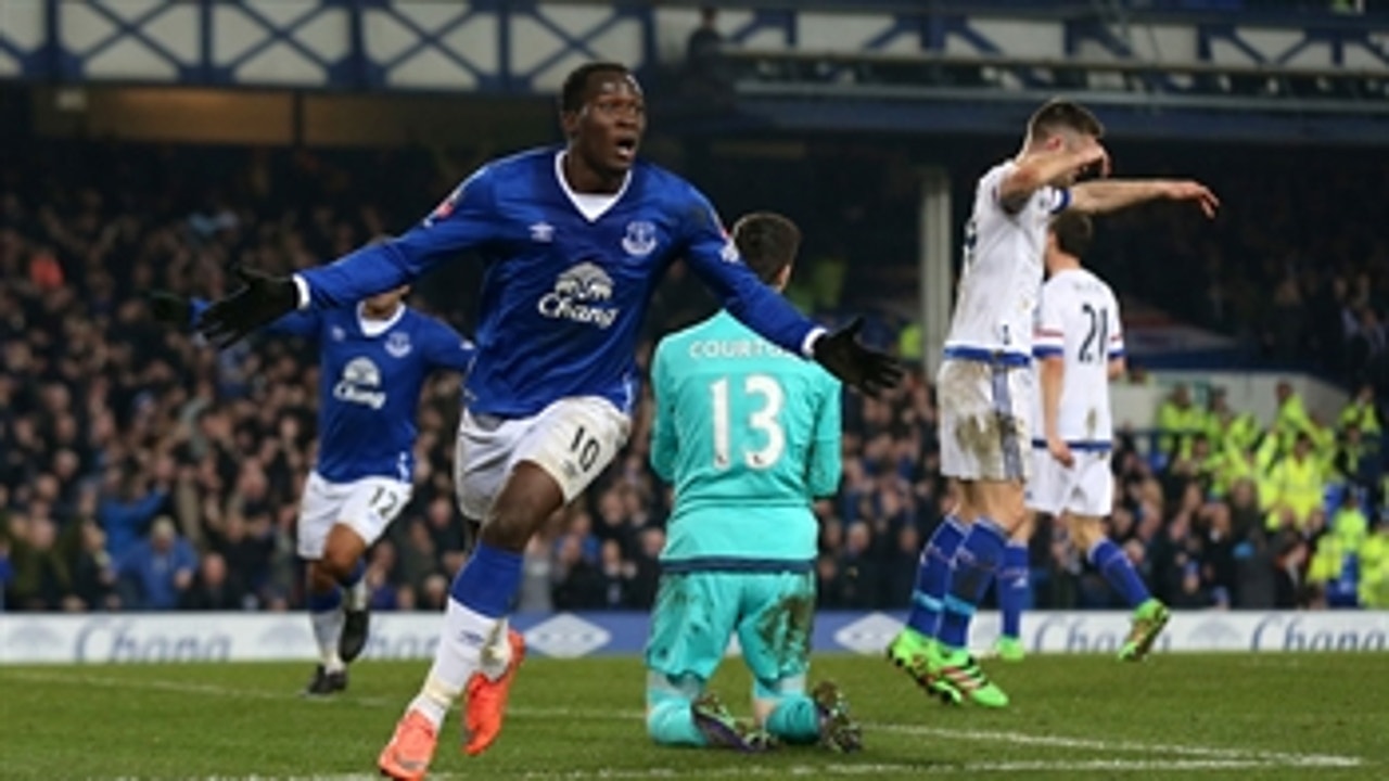 Lukaku's braces adds to Everton lead against Chelsea ' 2015-16 FA Cup Highlights