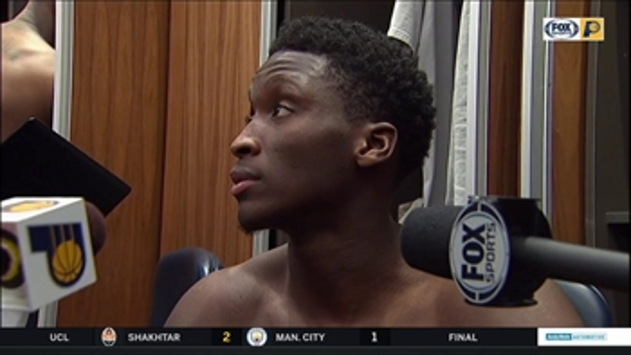 Oladipo: 'It took us until the fourth quarter to do it, but we did it'
