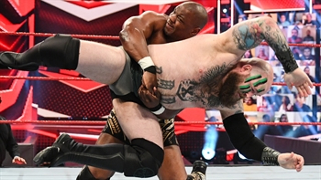 Viking Raiders vs. Shelton Benjamin & Cedric Alexander: Raw, April 19, 2021