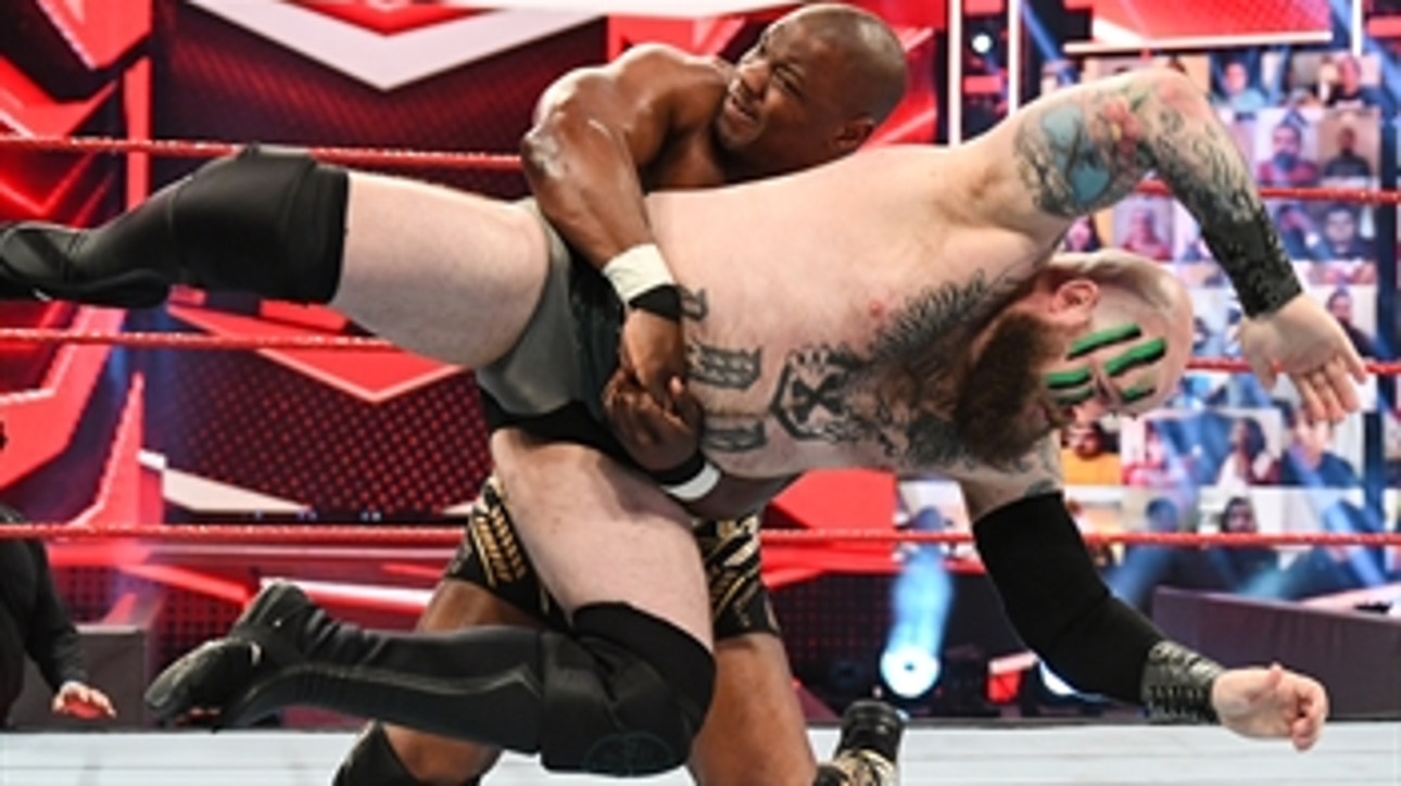 Viking Raiders vs. Shelton Benjamin & Cedric Alexander: Raw, April 19, 2021