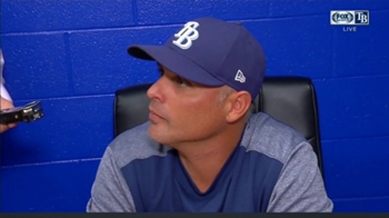 Kevin Cash talks Ryan Yarbrough, the Rays' performance today