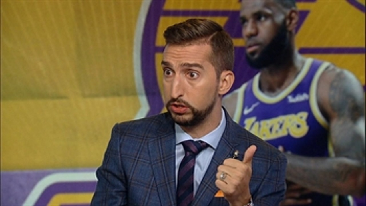 Nick Wright gives stats to dispute David Griffin's comments about LeBron James
