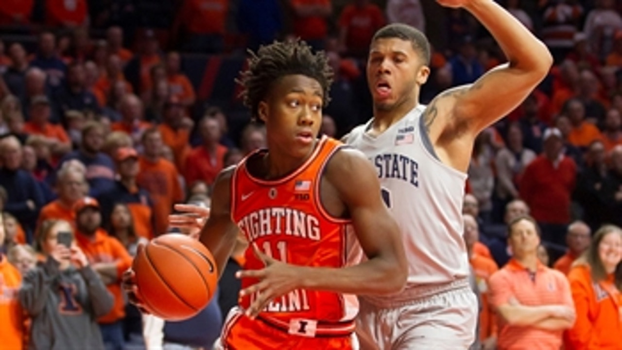 Ayo Dosunmu drills late dagger to lift Illinois to road win over No. 9 Penn State