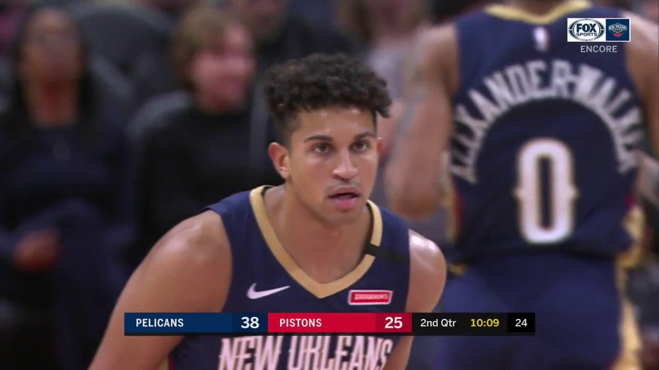 WATCH: Frank Jackson with the Opportunisitic DUNK ' Pelicans ENCORE