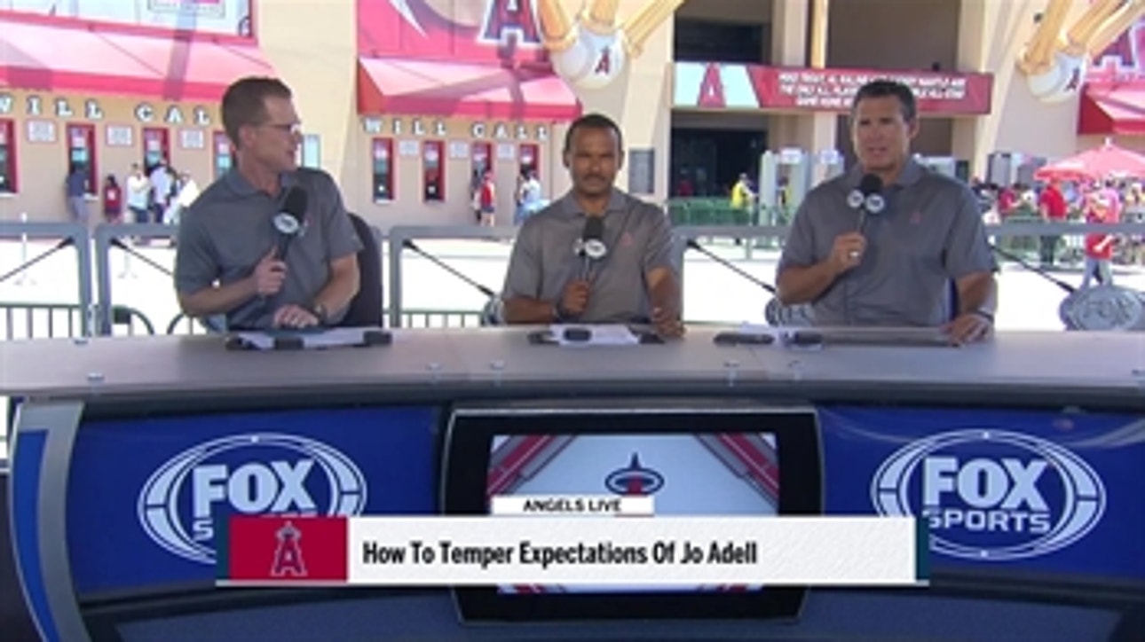 The Angels broadcast team talks about what to expect from prospect Jo Adell in future seasons