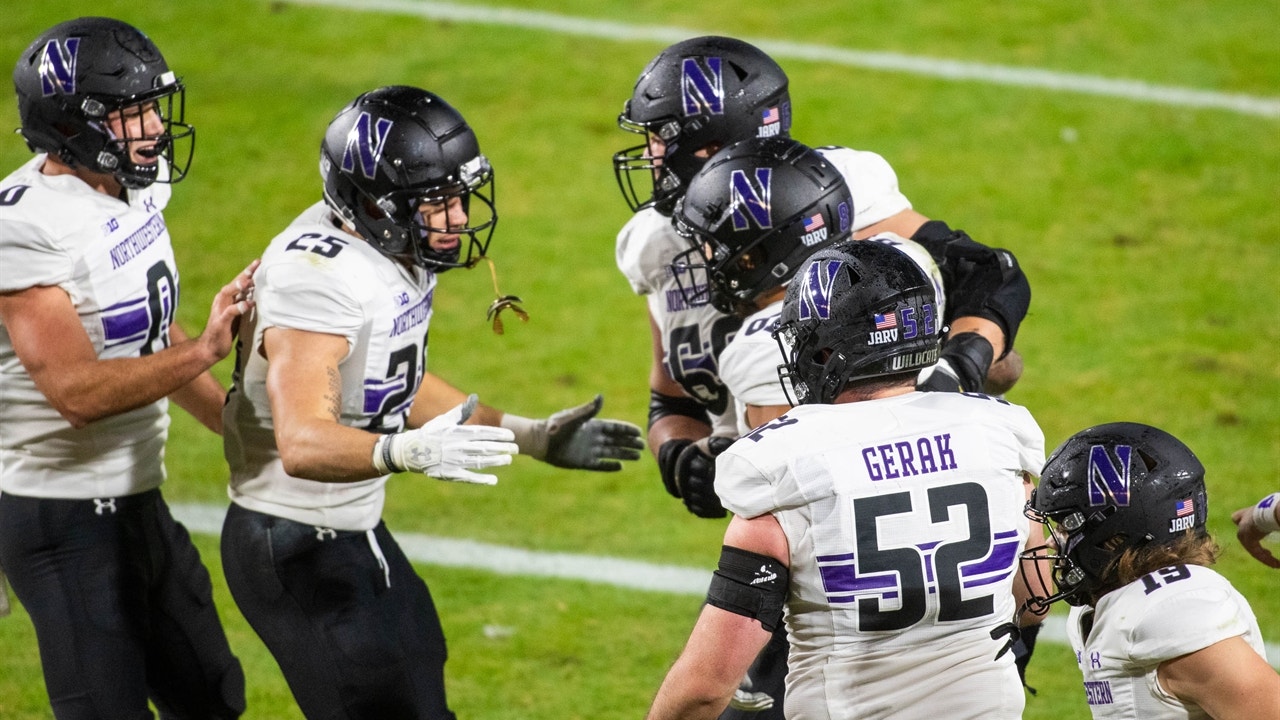 No. 23 Northwestern holds off Purdue, 27-20, as Ramaud Chiaokhiao-Bowman catches 3 TDs
