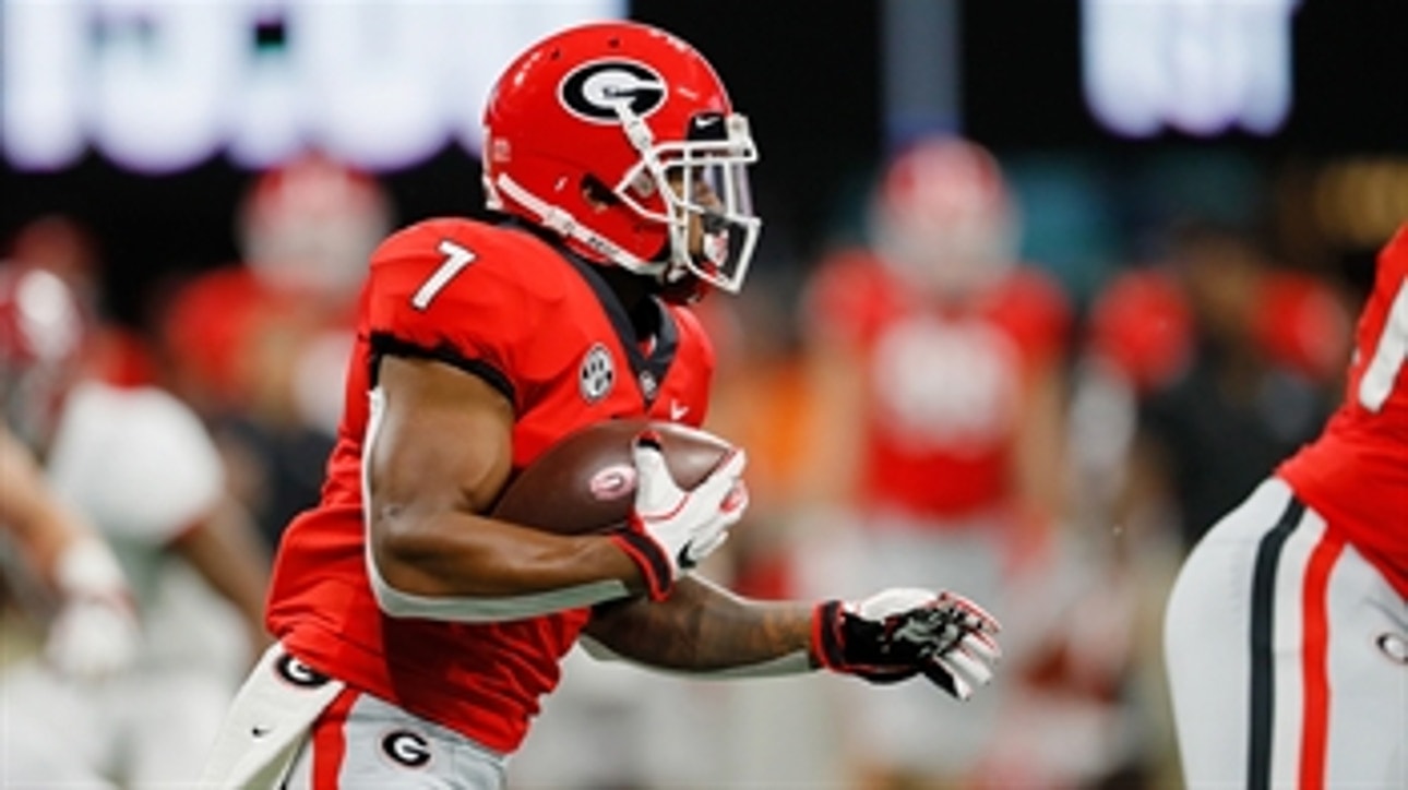 Georgia retakes the lead over Alabama on D'Andre Swift's 9-yard TD plunge