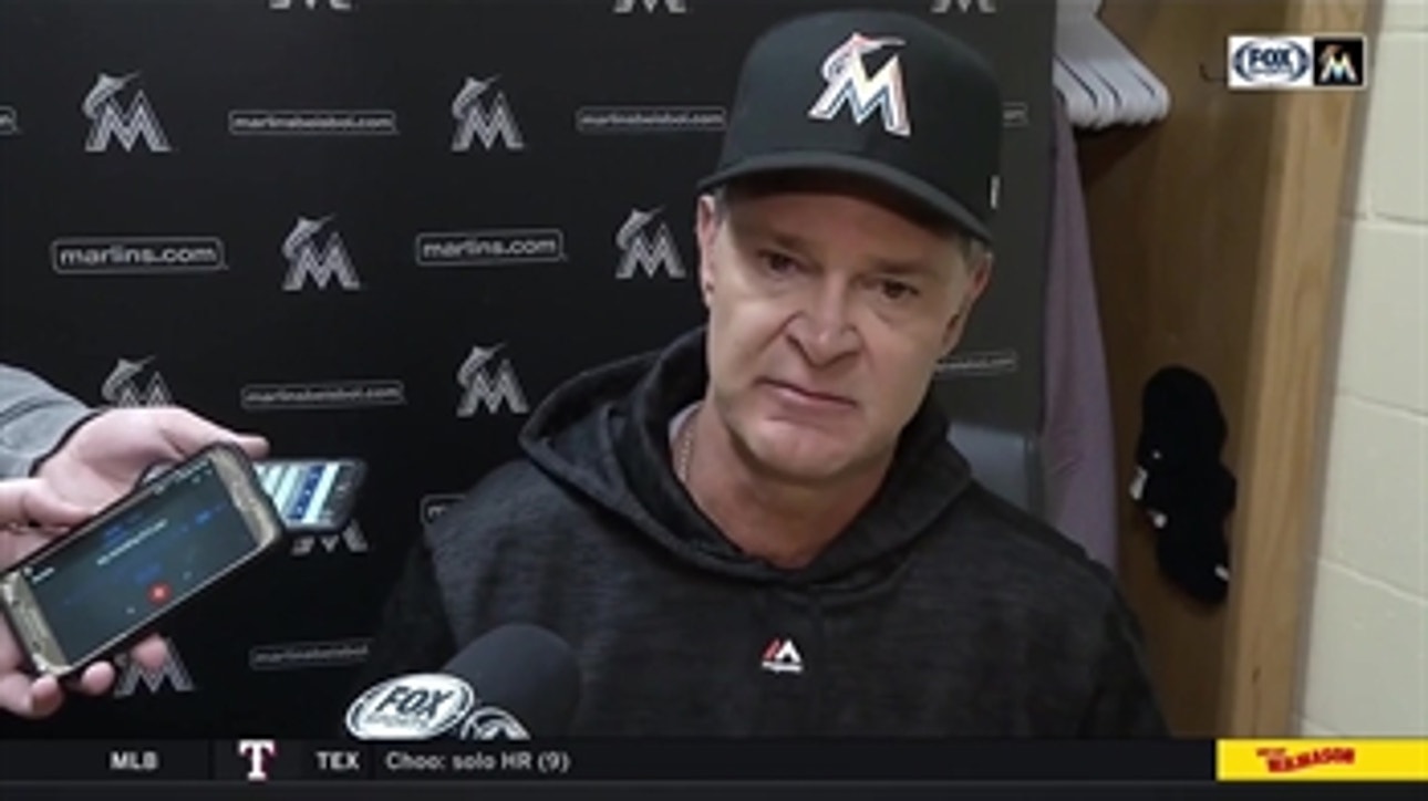 Don Mattingly on loss to Padres, Riddle's inside-the-park home run