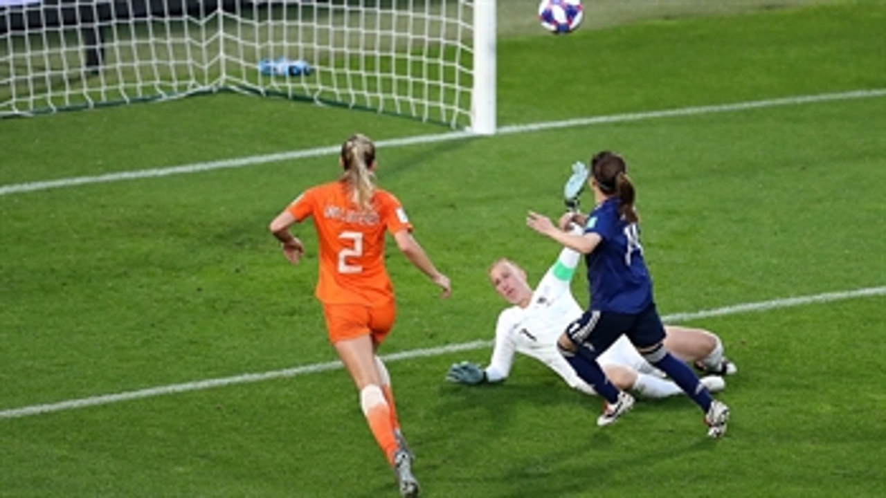 Japan's Yui Hasegawa's gorgeous goal makes it 1-1 vs. Netherlands ' 2019 FIFA Women's World Cup