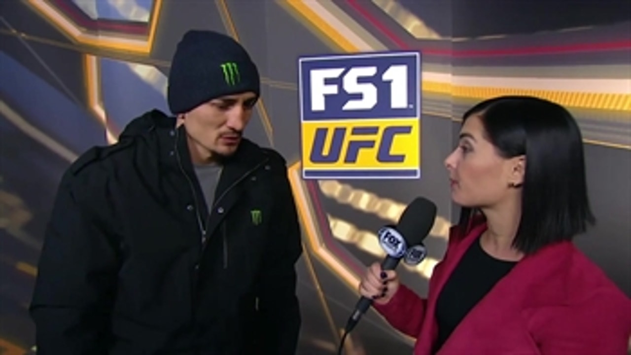 Max Holloway interview ' Weigh-In ' UFC 218