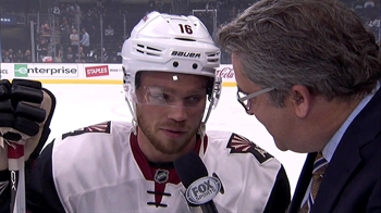 Domi excited for first NHL game