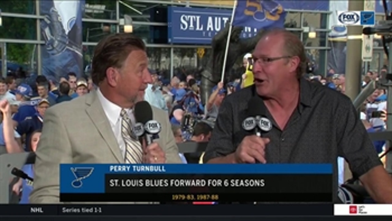 Perry Turnbull: 'The Lou is due' for a Stanley Cup Final game