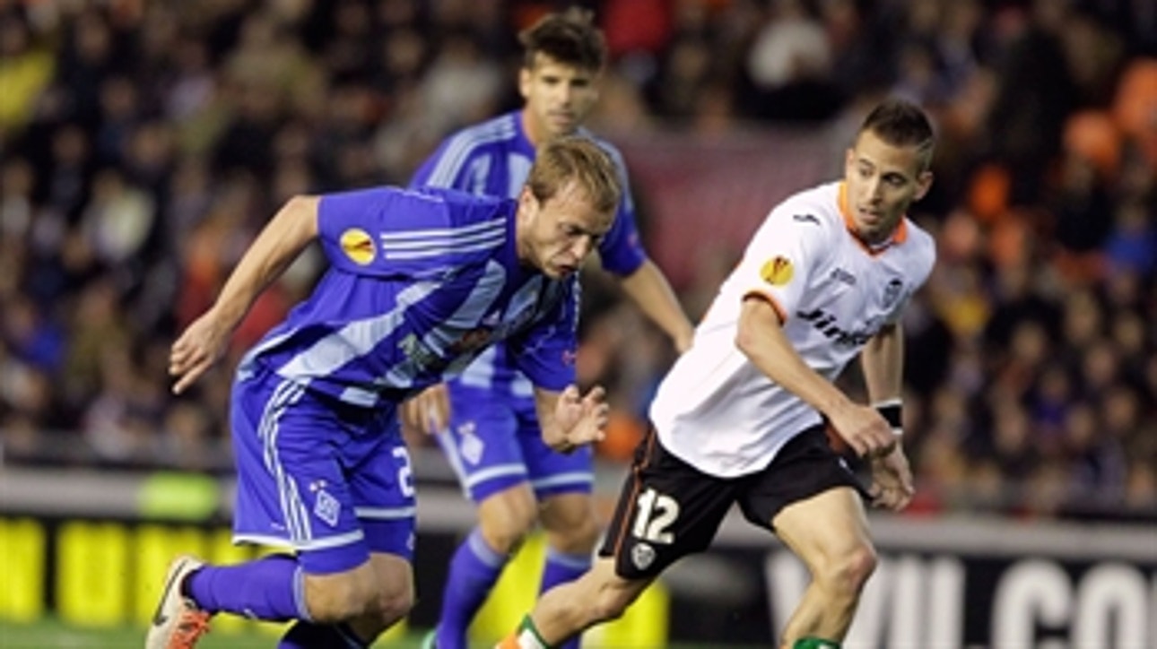 Valencia v Dynamo Kiev UEFA Europa League Highlights 02/27/14