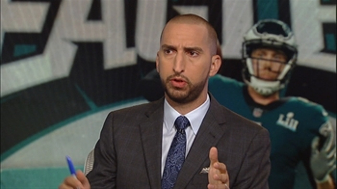 Nick Wright: 'The best unit of maybe any unit on any team is the Eagles' collection of defensive lineman'