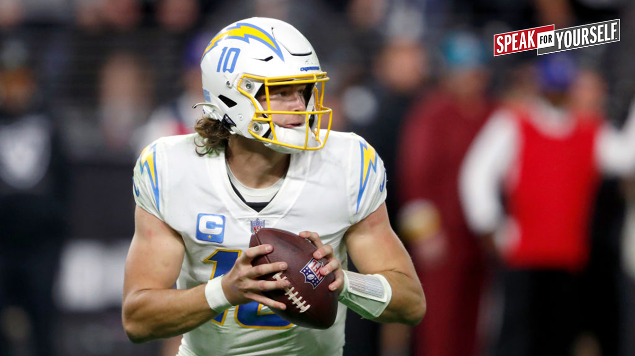 Justin Herbert ready to lead Chargers to an AFC West title? I SPEAK FOR YOURSELF