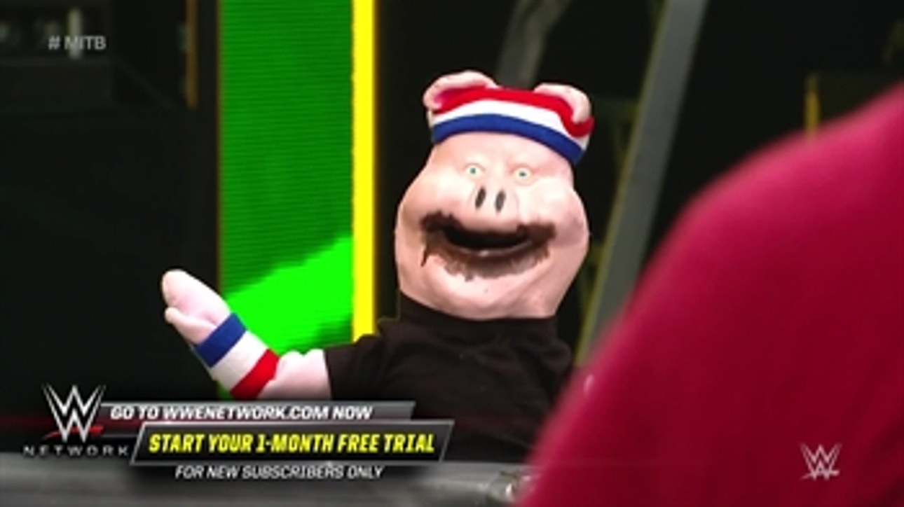 Bray Wyatt is cheered by Huskus The Pig Boy: WWE Money in the Bank 2020 (WWE Network Exclusive)