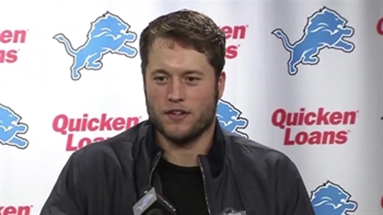 Lions beat Vikings, 16-13 on Thanksgiving - Matthew Stafford reacts