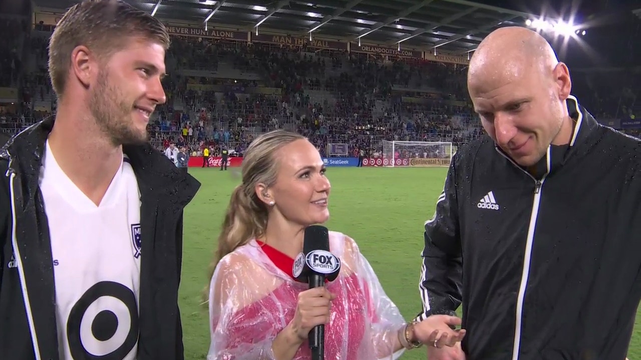 Katie Witham interviews MLS All-Stars, Atletico Madrid postgame ' 2019 MLS All-Star Game