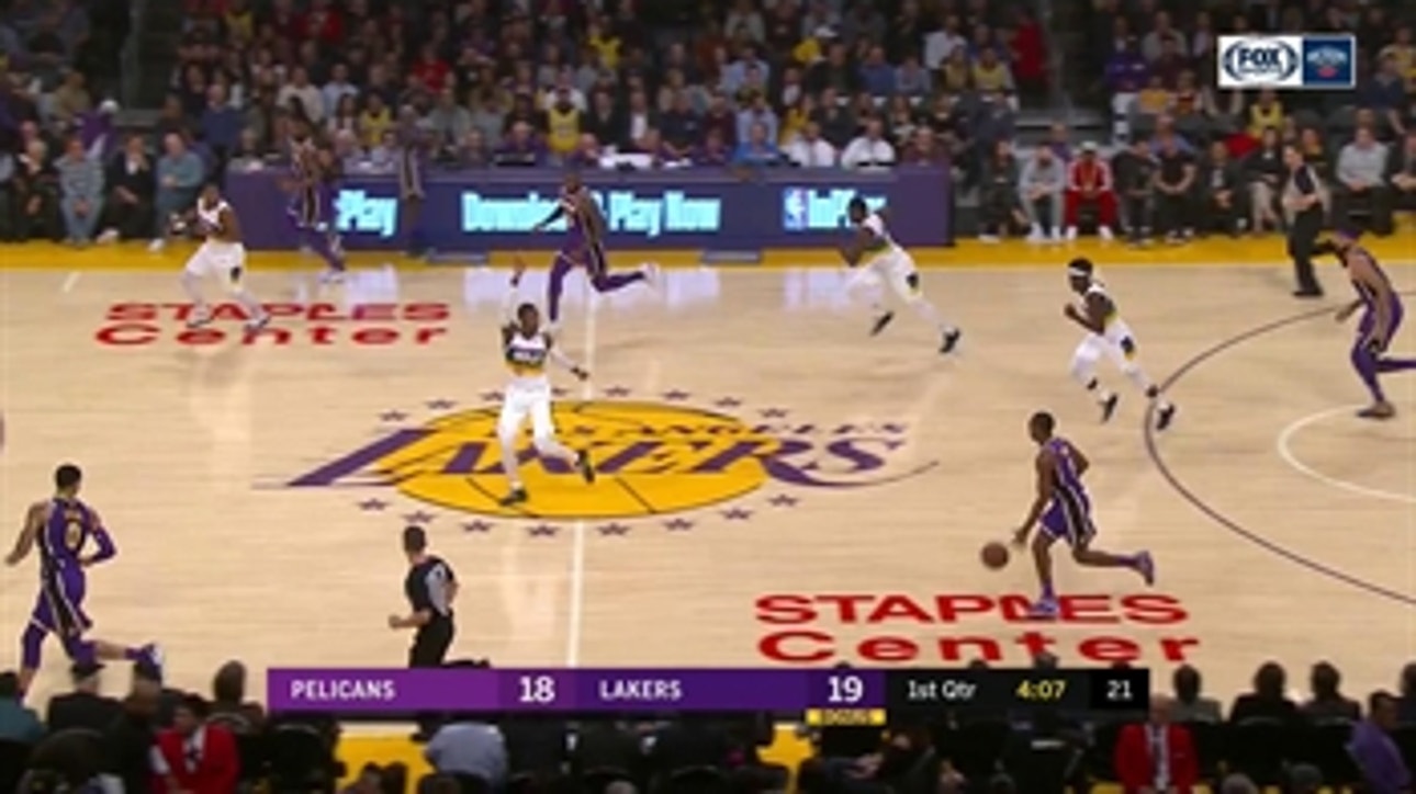 HIGHLIGHTS: Julius Randle with the Block