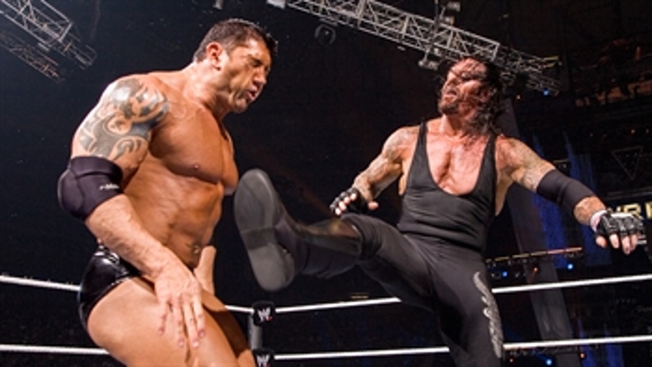Batista vs. The Undertaker - World Heavyweight Title Match: WrestleMania 23 (Full Match)