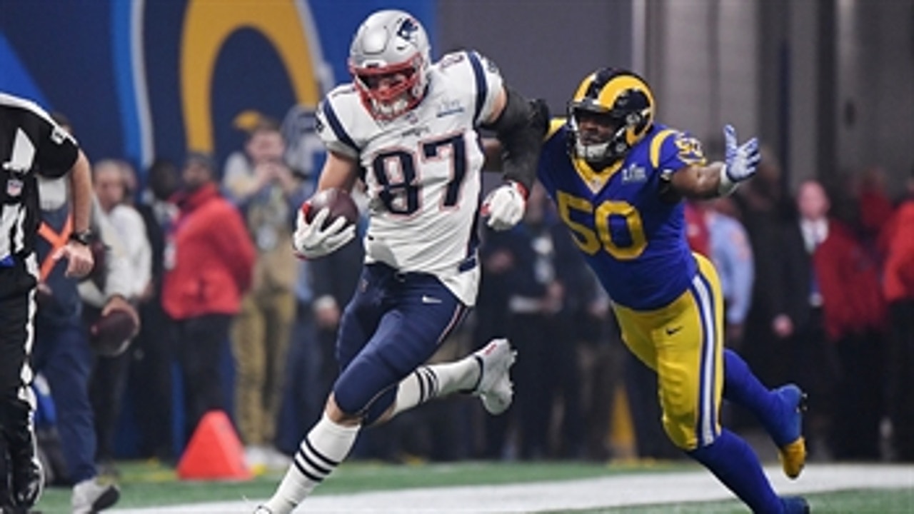Here's how Rob Gronkowski broke free to set up the Patriots' Super Bowl LIII touchdown