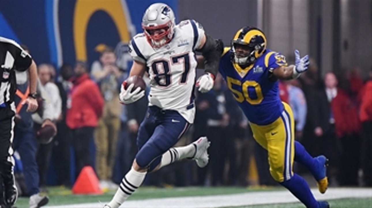 Here's how Rob Gronkowski broke free to set up the Patriots' Super Bowl LIII touchdown