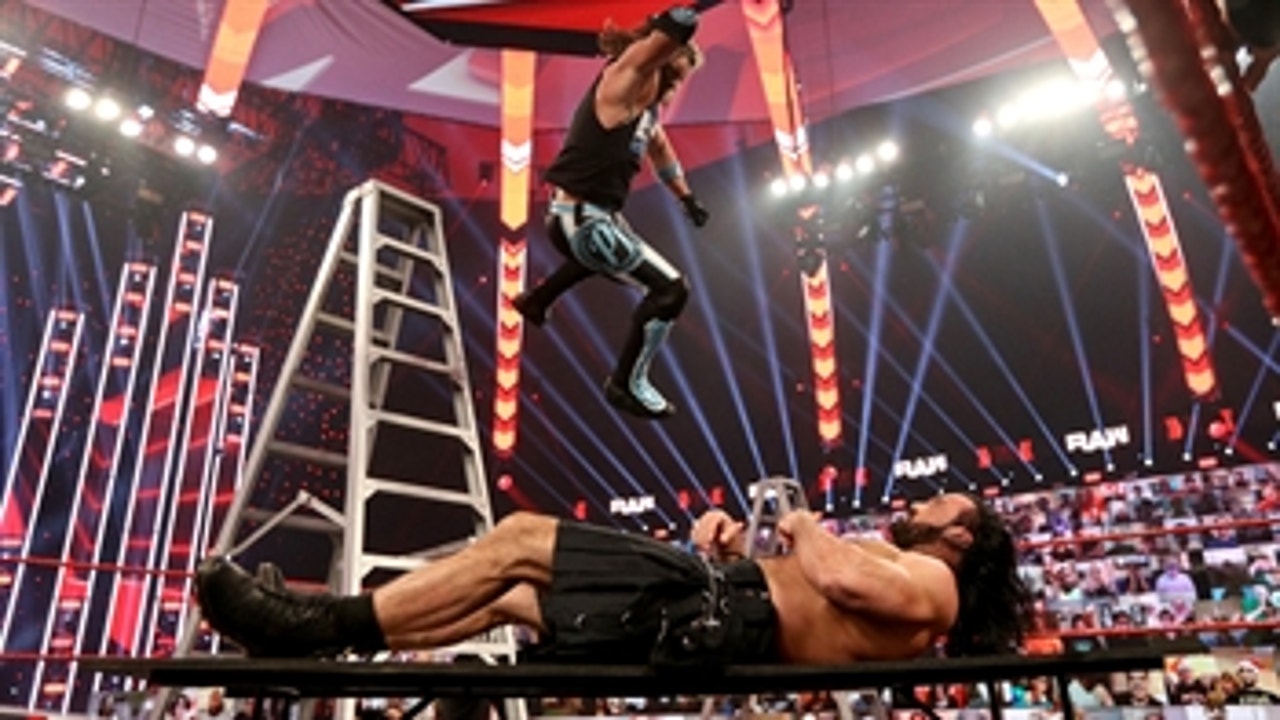 AJ Styles gets the best of Drew McIntyre during WWE Championship Ascension Ceremony: Raw, Dec. 14, 2020