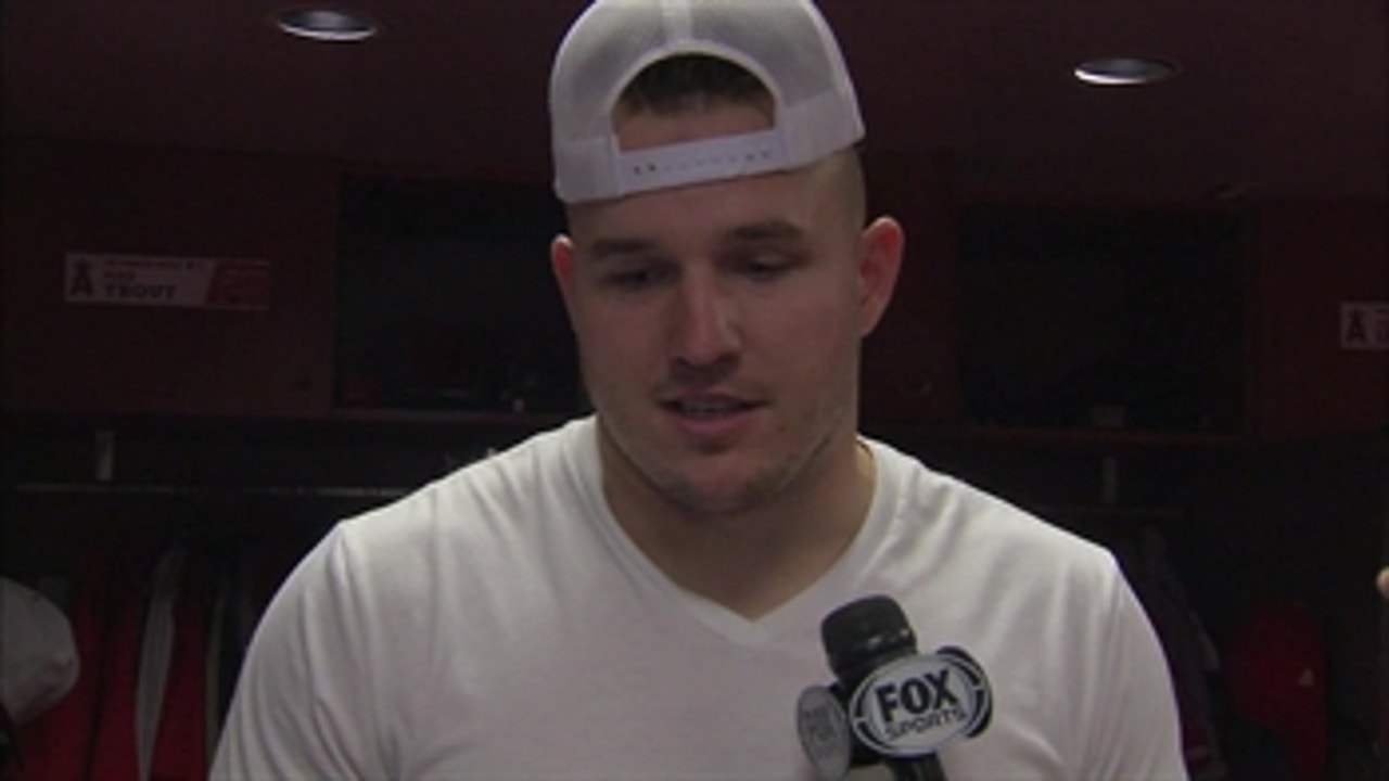 Angels Live: Mike Trout and young friend, JJ, have the same haircut